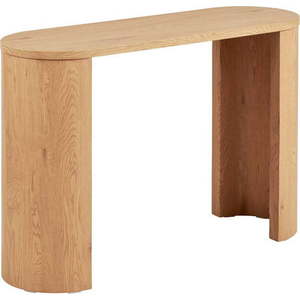 Konzolový stolek v dekoru dubu v přírodní barvě 38x114 cm Bibione – House Nordic obraz