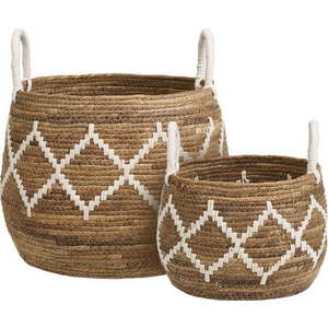 Košíky v sadě 2 ks z proutí ø 41x32 cm Altea – House Nordic obraz