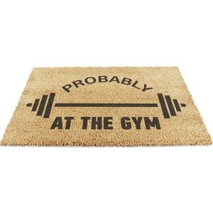 Rohožka z kokosového vlákna 40x60 cm Probably At The Gym – Artsy Doormats obraz