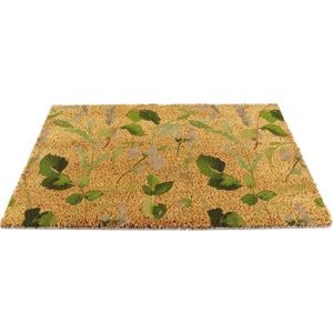 Rohožka z kokosového vlákna 40x60 cm Watercolour Leaves – Artsy Doormats obraz