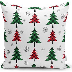 Povlak na polštář s vánočním motivem 43x43 cm Tartan – Mila Home obraz