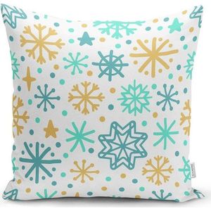 Povlak na polštář 43x43 cm Snowflakes – Mila Home obraz