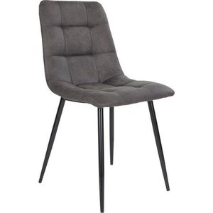 Tmavě šedé jídelní židle v sadě 2 ks Moseby – Bonami Essentials obraz