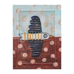 Obraz 22, 5x30 cm Brett birdy – Bloomingville obraz