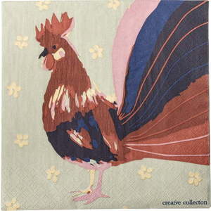 Papírové ubrousky v sadě 20 ks 33x33 cm Hanaia – Bloomingville obraz