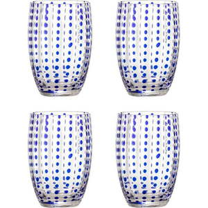 Sklenice v sadě 4 ks 350 ml Brinley – Bloomingville obraz