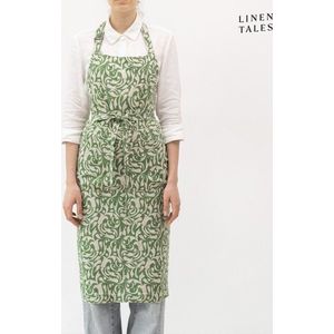 Lněná zástěra Evergreen Damask – Linen Tales obraz