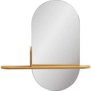 Nástěnné zrcadlo s poličkou 92x94, 5 cm Barco – House Nordic obraz