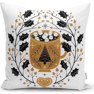 Povlak na polštář s vánočním motivem 43x43 cm Golden Illustration – Mila Home obraz