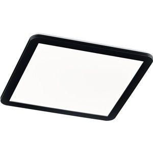 Matně černé LED stropní svítidlo 40x40 cm Camilla – Trio obraz
