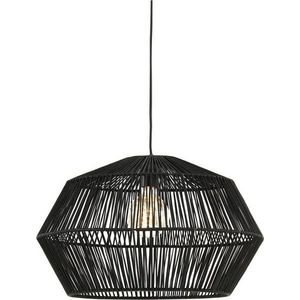 Matně černé stropní svítidlo ø 49 cm Deya – Light & Living obraz