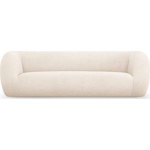 Krémová pohovka z textilie bouclé 230 cm Essen – Cosmopolitan Design obraz
