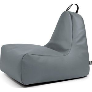 Šedý sedací vak z imitace kůže Chill XL – So Soft? obraz