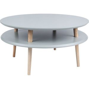 Tmavě šedý konferenční stolek Ragaba UFO, Ø 70 cm obraz