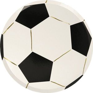 Papírové jednorázové tácky v sadě 8 ks Soccer – Meri Meri obraz
