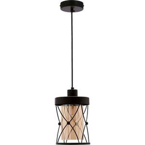 Černé závěsné svítidlo ø 15 cm Agar – Candellux Lighting obraz