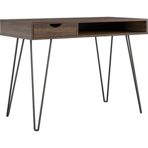 Pracovní stůl v dekoru ořechu 49x104 cm Concord – Novogratz obraz