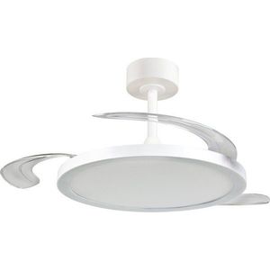 Bílé LED stropní svítidlo Kasfjord – Trio obraz
