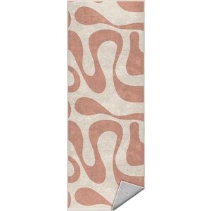 Růžový pratelný běhoun 80x200 cm Strawberry Latte – Mila Home obraz