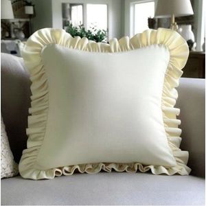 Povlak na polštář s příměsí bavlny 40x40 cm Ruffled – Mila Home obraz