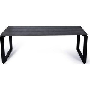 Šedý zahradní stůl Bonami Selection Strong, 210 x 100 cm obraz
