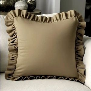 Povlak na polštář s příměsí bavlny 40x40 cm Ruffled – Mila Home obraz