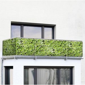 Zelená plastová balkonová zástěna 500x85 cm Wilder Wein – Maximex obraz