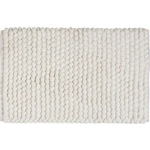 Bílá textilní koupelnová předložka 50x80 cm Solivo – Wenko obraz