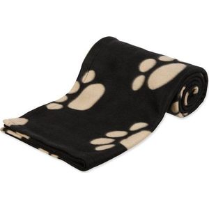 Černá fleecová deka pro psa 150x100 cm Trixie Barney – Plaček Pet Products obraz