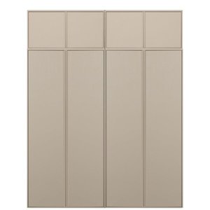 Krémová modulární skříň z borovicového dřeva 200x250 cm Daily – vtwonen obraz