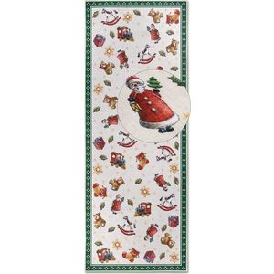Zelený běhoun s vánočním motivem 80x200 cm Green Christmas – Villeroy&Boch obraz