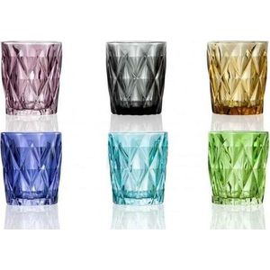 Sada 6 sklenic Brandani Diamante, 270 ml obraz