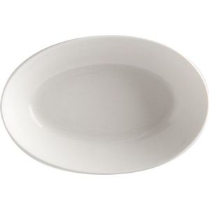 Bílý porcelánový hluboký talíř Maxwell & Williams Basic, 20 x 14 cm obraz