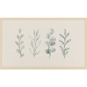 Rohožka 40x70 cm Neutral Leaves – Artsy Doormats obraz