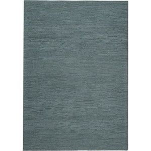 Šedomodrý ručně tkaný vlněný koberec 120x170 cm Harris Boucle – Flair Rugs obraz