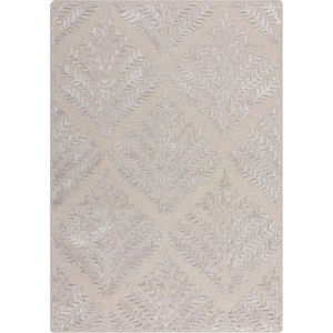 Šedobéžový ručně tkaný koberec s příměsí vlny 200x290 cm Sloane – Flair Rugs obraz