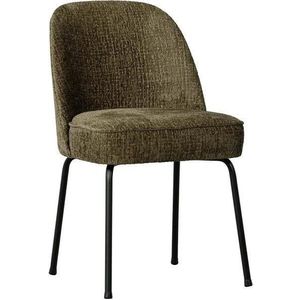 Khaki sametové jídelní židle v sadě 2 ks Vogue – WOOOD obraz