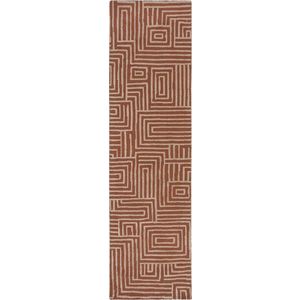 Běhoun v terakotové barvě 80x300 cm Kylo – Flair Rugs obraz