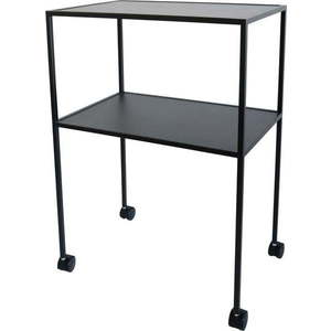 Kovový servírovací stolek na kolečkách 40x60 cm Trolly – Spinder Design obraz