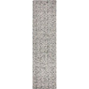 Šedý běhoun 80x300 cm Rhett – Flair Rugs obraz