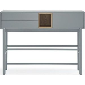 Modro-šedý konzolový stolek 35x120 cm Corvo – Teulat obraz
