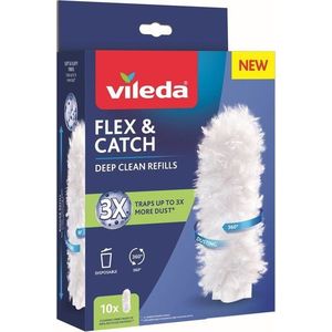 Náhradní návleky na prachovku v sadě 10 ks Flex&Catch – Vileda obraz