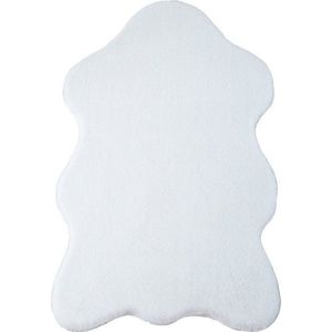 Bílá syntetická kožešina 60x90 cm Caty – Ayyildiz Carpets obraz