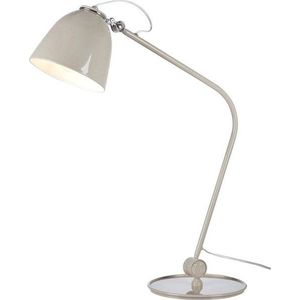Šedobéžová stolní lampa s kovovým stínidlem (výška 47 cm) Tilt – Markslöjd obraz