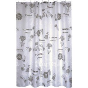 Sprchový závěs 180x200 cm Flowers – MSV obraz