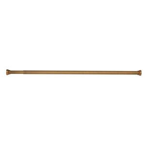 Tyč na sprchový závěs v matně zlaté barvě 75 - 125 cm Kreta – Spirella obraz