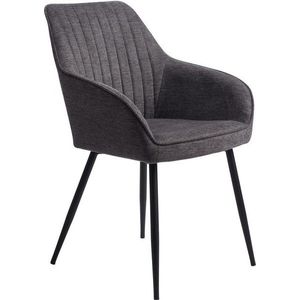 Tmavě šedá jídelní židle Nolan – Unique Furniture obraz