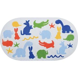 Dětská protiskluzová podložka do vany 39x69 cm Zoo – MSV obraz