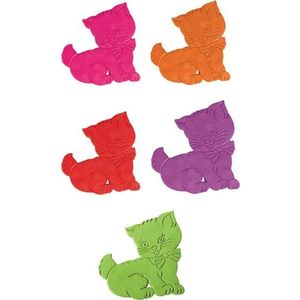 Dětské protiskluzové podložky v sadě 5 ks do vany 11x12, 5 cm Chatons – MSV obraz
