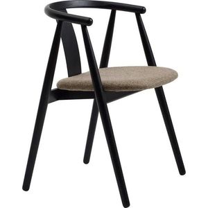Černo-béžová jídelní židle Relate – Unique Furniture obraz